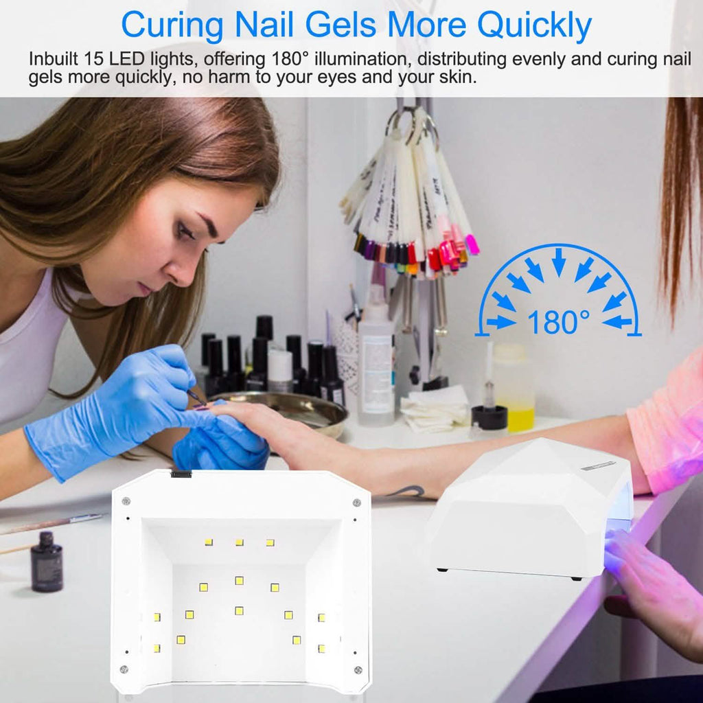Séchoir à vernis à ongles 36W UV LED