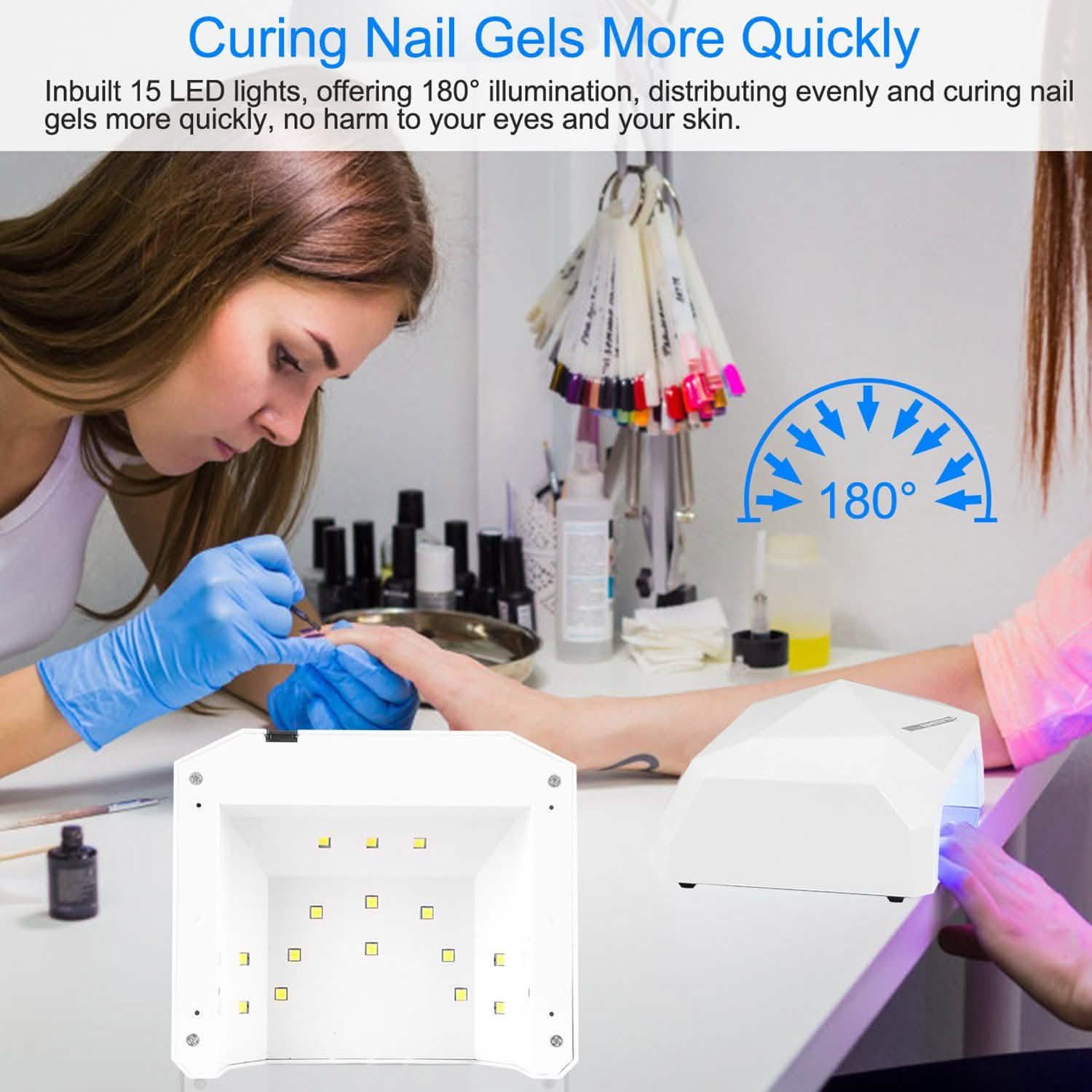 Séchoir à vernis à ongles 36W UV LED