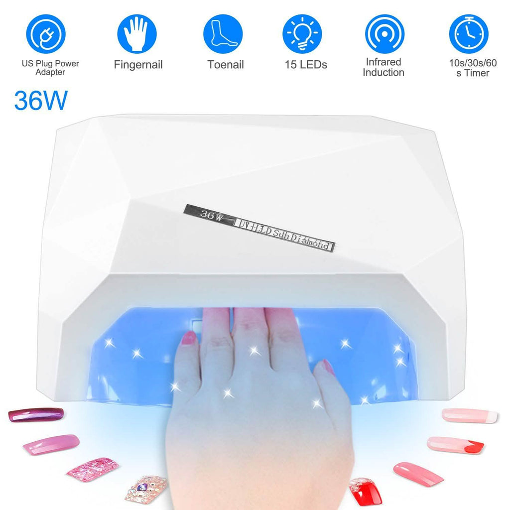 Séchoir à vernis à ongles 36W UV LED