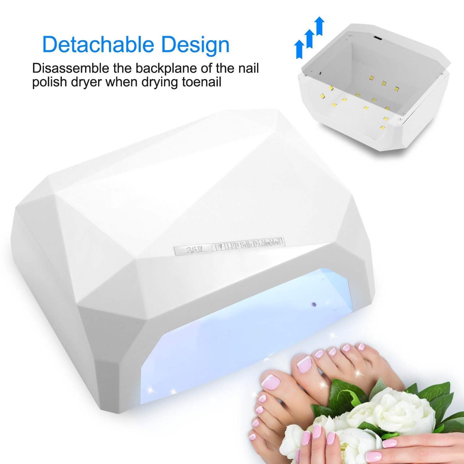 Séchoir à vernis à ongles 36W UV LED