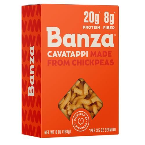 Pâtes Cavatappi Banza à base de pois chiches - Sans gluten, riches en protéines et faibles en glucides - Pâtes Cavatappi aux pois chiches riches en protéines - 227 g