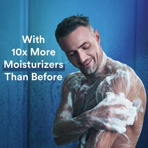 Gel douche 3 en 1 pour homme Suave Men, savon pour le corps pour une peau et des cheveux hydratés, pour le corps, le visage et les cheveux, avec un parfum frais longue durée, 532 ml