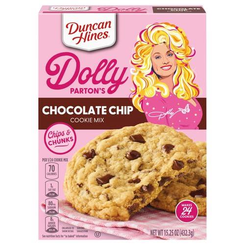 Duncan Hines Préparation pour biscuits aux brisures de chocolat Dolly Parton, 432 g.