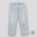 Pantalon en jean Louis Vuitton Monogram Craggy