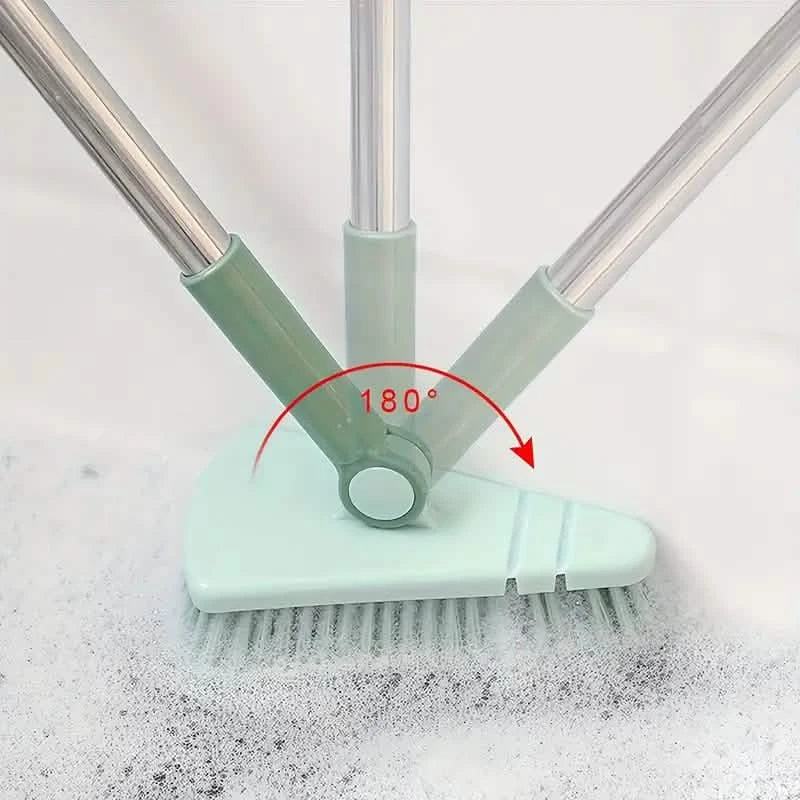 Brosse de nettoyage de sol et de douche à long manche de 95 cm