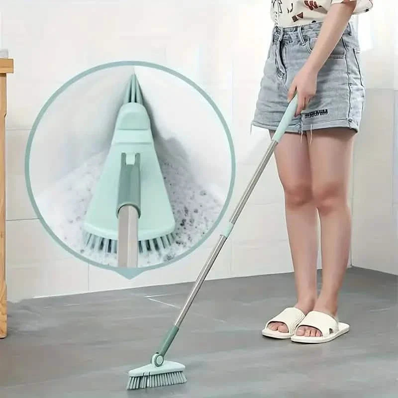Brosse de nettoyage de sol et de douche à long manche de 95 cm