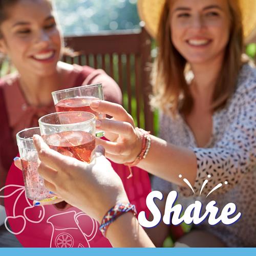 Crystal Light Boisson Préparée en Poudre, Punch aux Fruits sans Sucre, Faible en Calories, Paquet de 6 Sachets pour Pichet