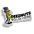 Autocollant pour casque de chantier - "DeezNuts" en vente ici