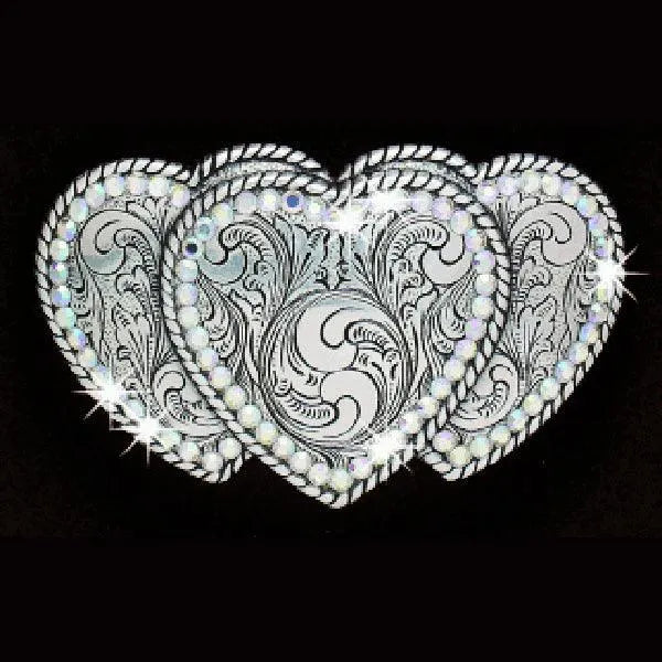 Nocona Hearts Embrace - Boucle de ceinture pour femme
