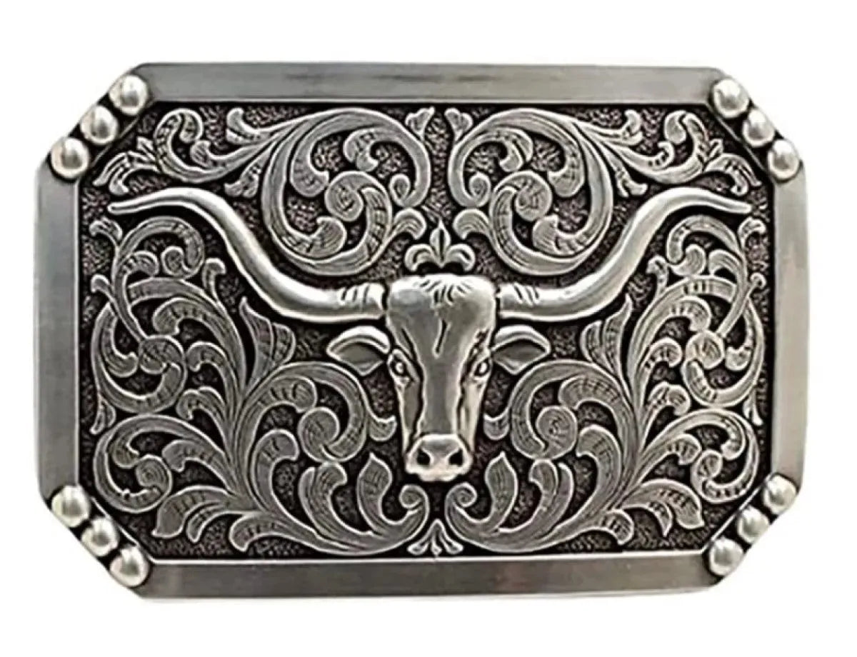 Nocona Longhorn Rectangle - Boucle de Ceinture
