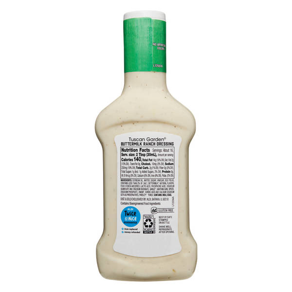 Vinaigrette Ranch au babeurre Tuscan Garden, 473 ml