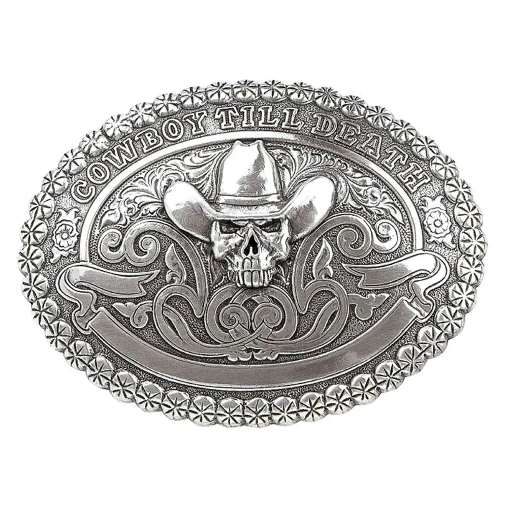 Crumrine Cowboy Jusqu'à la mort - Boucle de ceinture