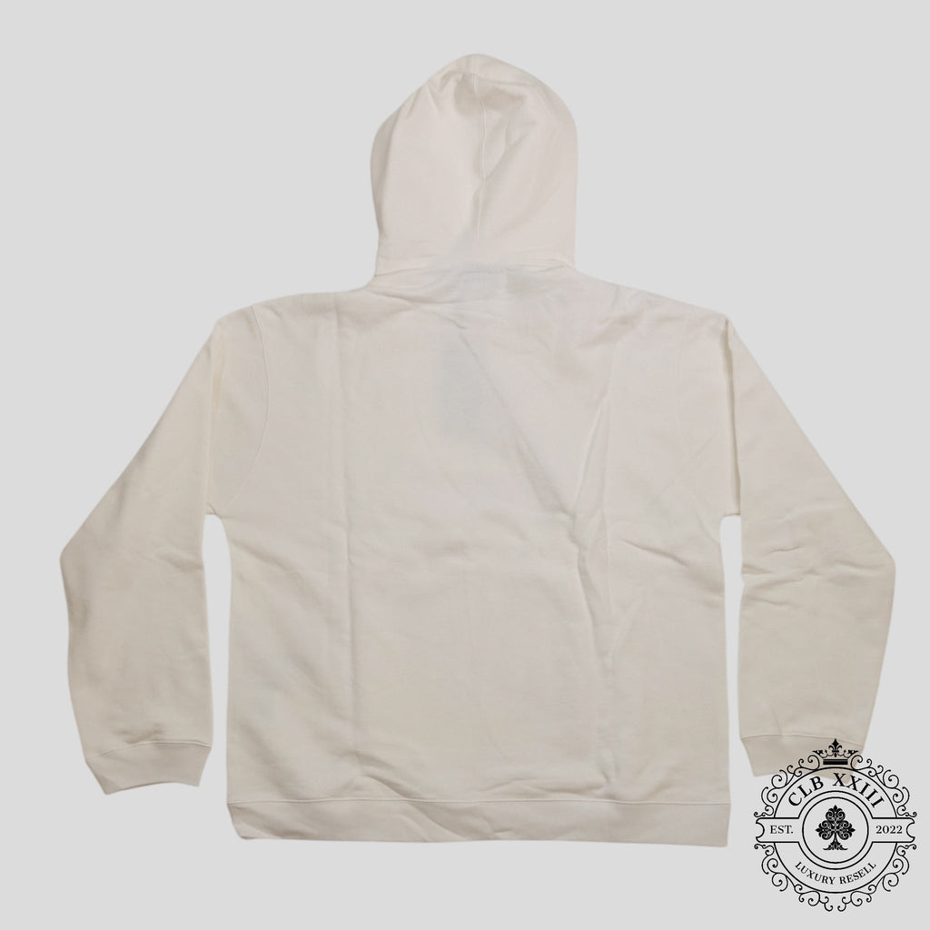 Sweat à capuche Gucci imprimé cerises blanc