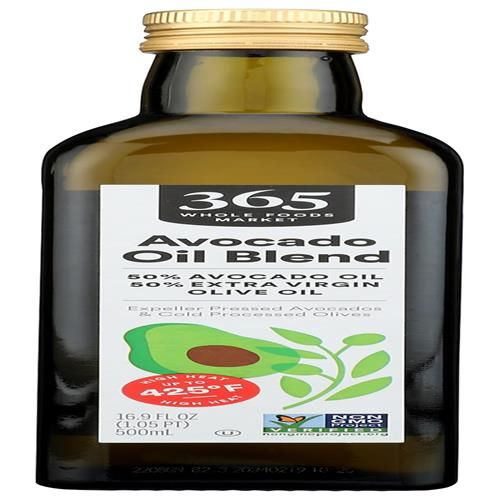 Mélange d'huiles avocat et huile d'olive extra vierge Whole Foods Market, 499 ml