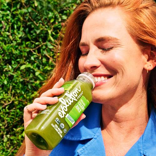 Mélange de jus de céleri biologique Evolution Fresh Glow, 450 ml