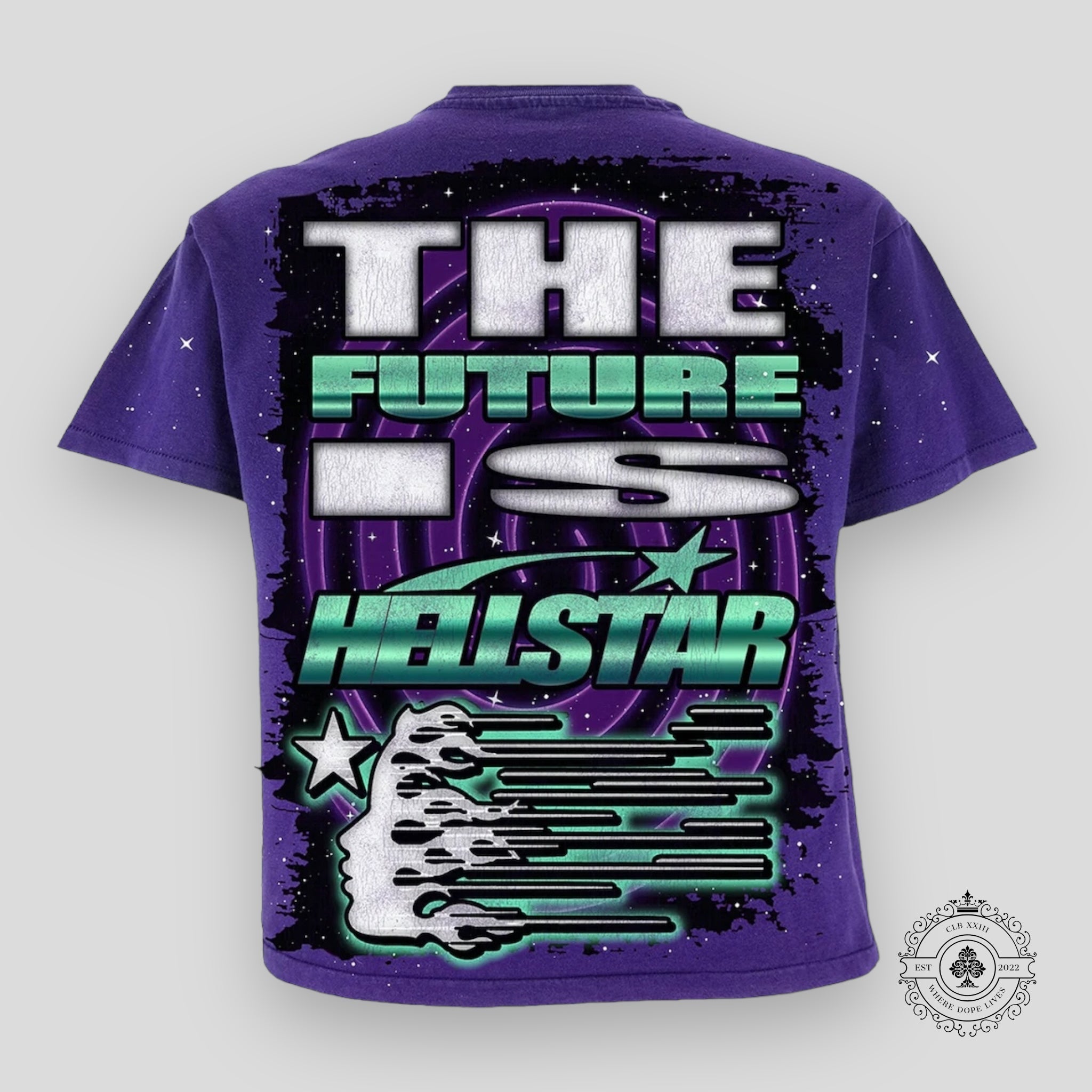 T-shirt Hellstar Goggles violet