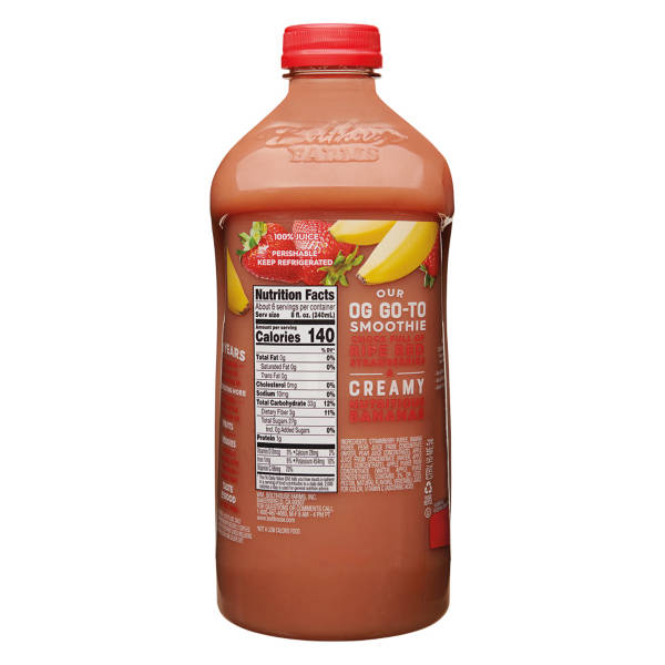 Boisson fouettée Bolthouse Farms aux fraises et bananes, 1,53 L