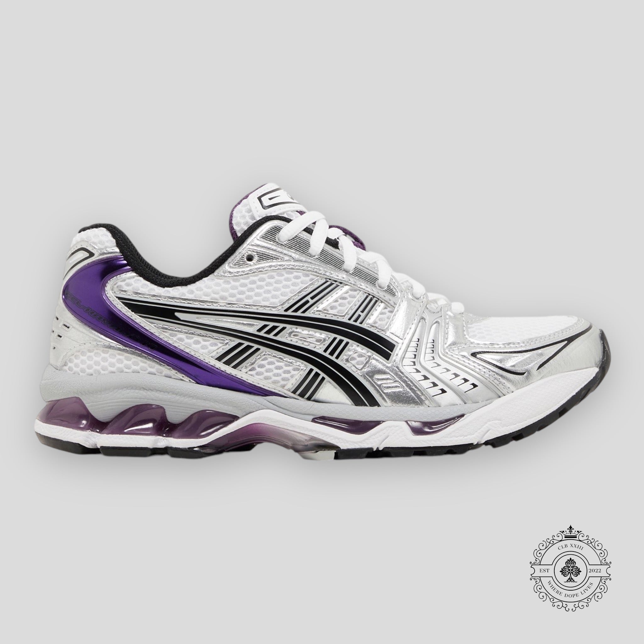 Asics Gel Kayano 14 Argent Raisin