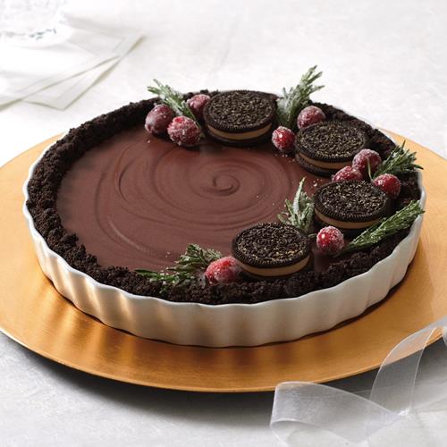 Biscuits sandwich au chocolat Oreo Crème Chocolat, format familial, 530 g