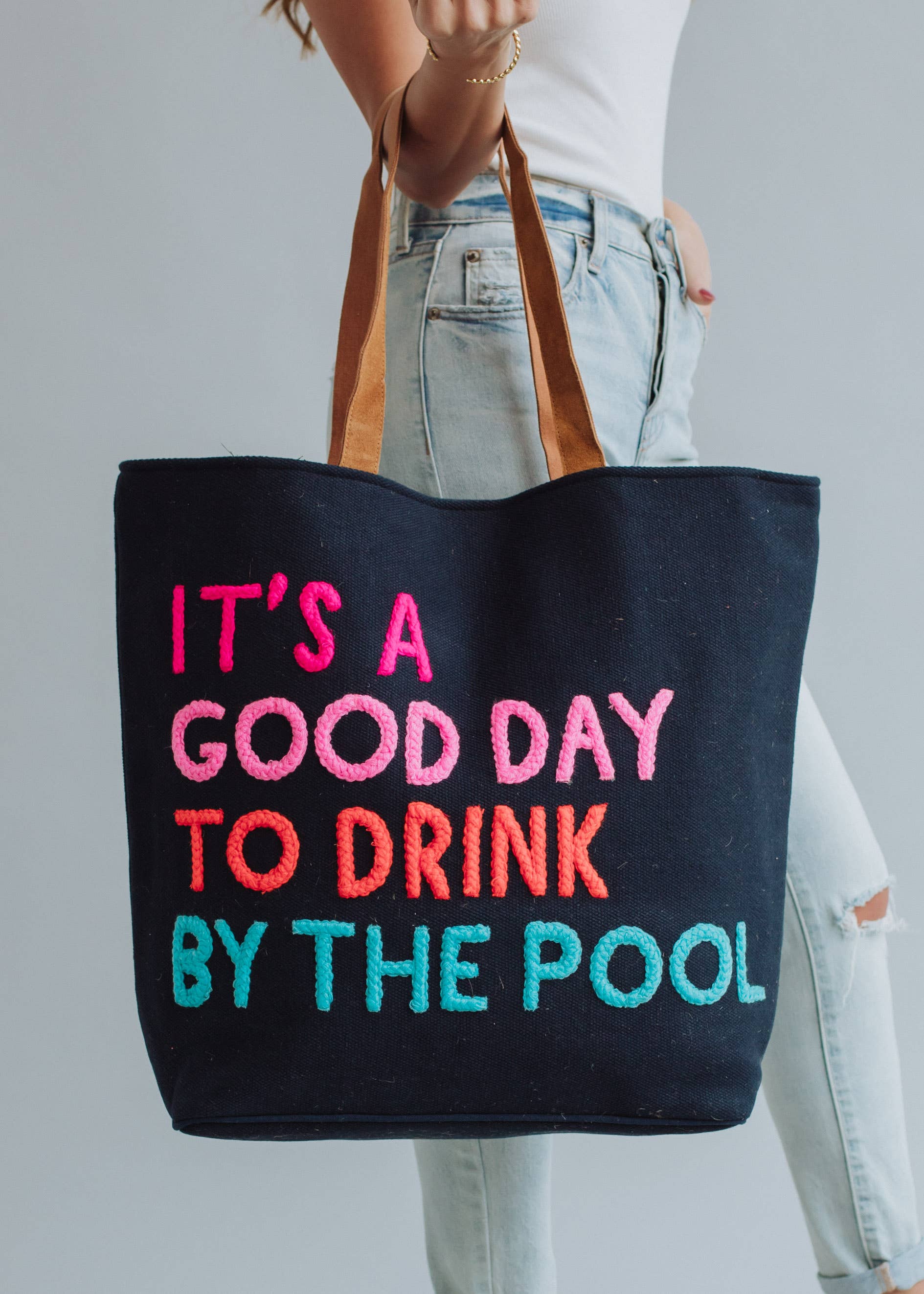 Sac cabas Navy Poolside Bliss