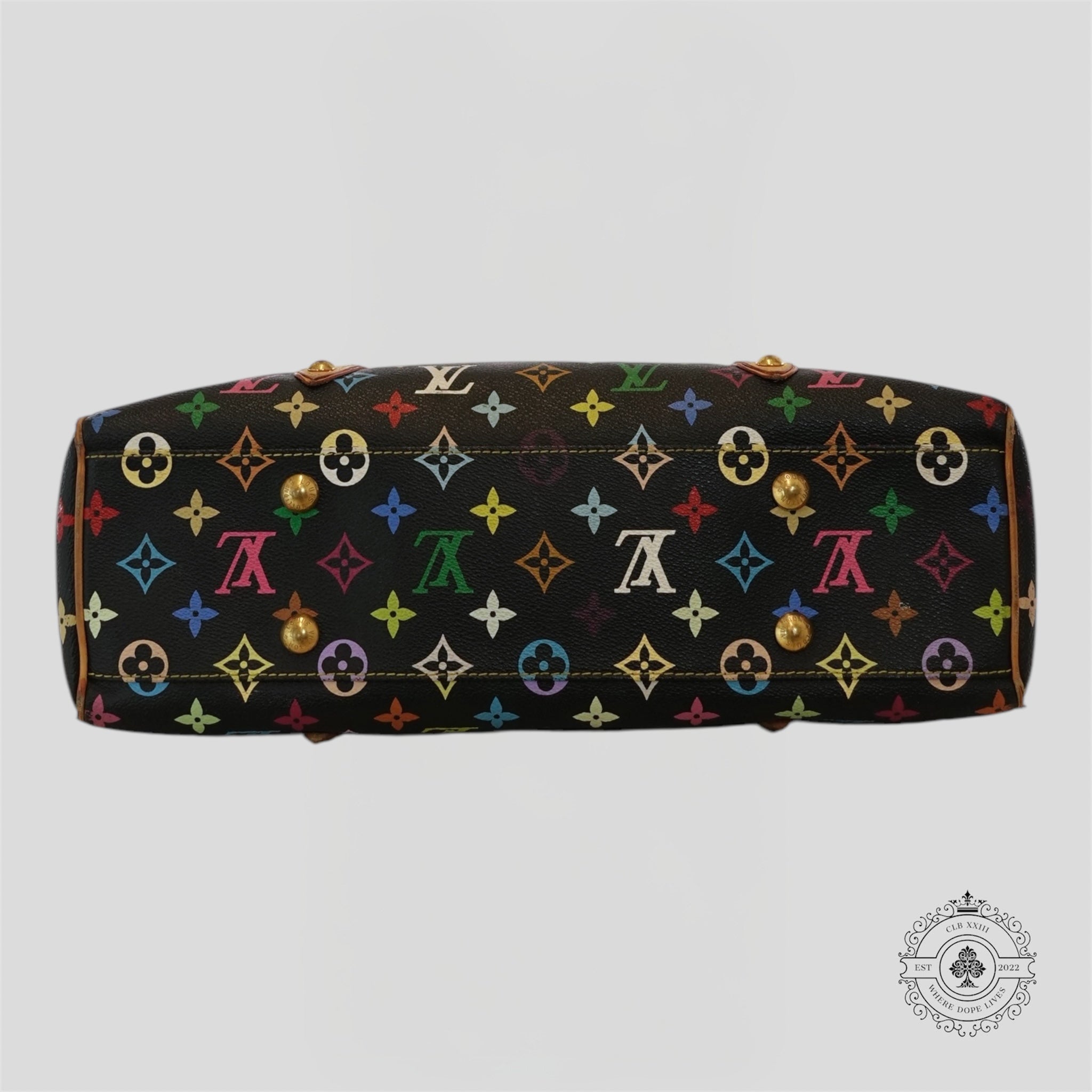 Sac à main Louis Vuitton x Takashi Murakami Aurelia MM Monogram noir