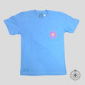 T-shirt exclusif Chrome Hearts Art Basel bleu
