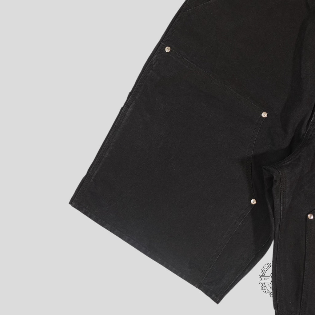 Shorts de travail Chrome Hearts 13 Cross Patch noirs