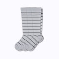 Chaussettes de compression montantes – Lot de 3 rayures