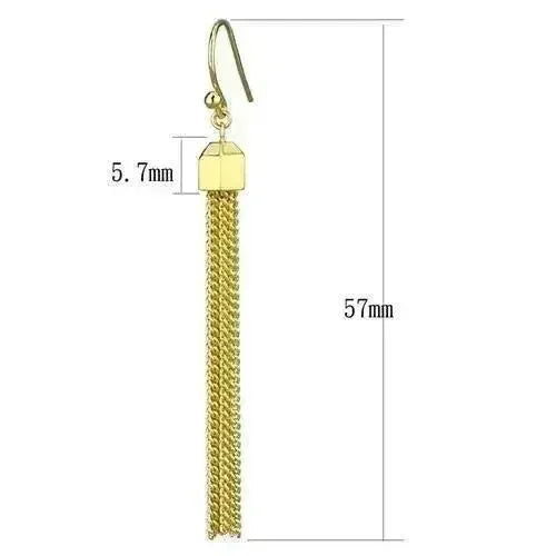 Boucles d'oreilles en laiton doré et cristal – Élégantes et légères – Femstylo