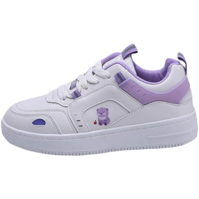 Baskets de printemps pour femmes, chaussures décontractées à lacets, respirantes et confortables, baskets plates élégantes et souples pour la marche, design élégant et souple
