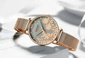 Montre FUCHSIA pour femme (Modèle 551225) – Montre Élégance Romantique