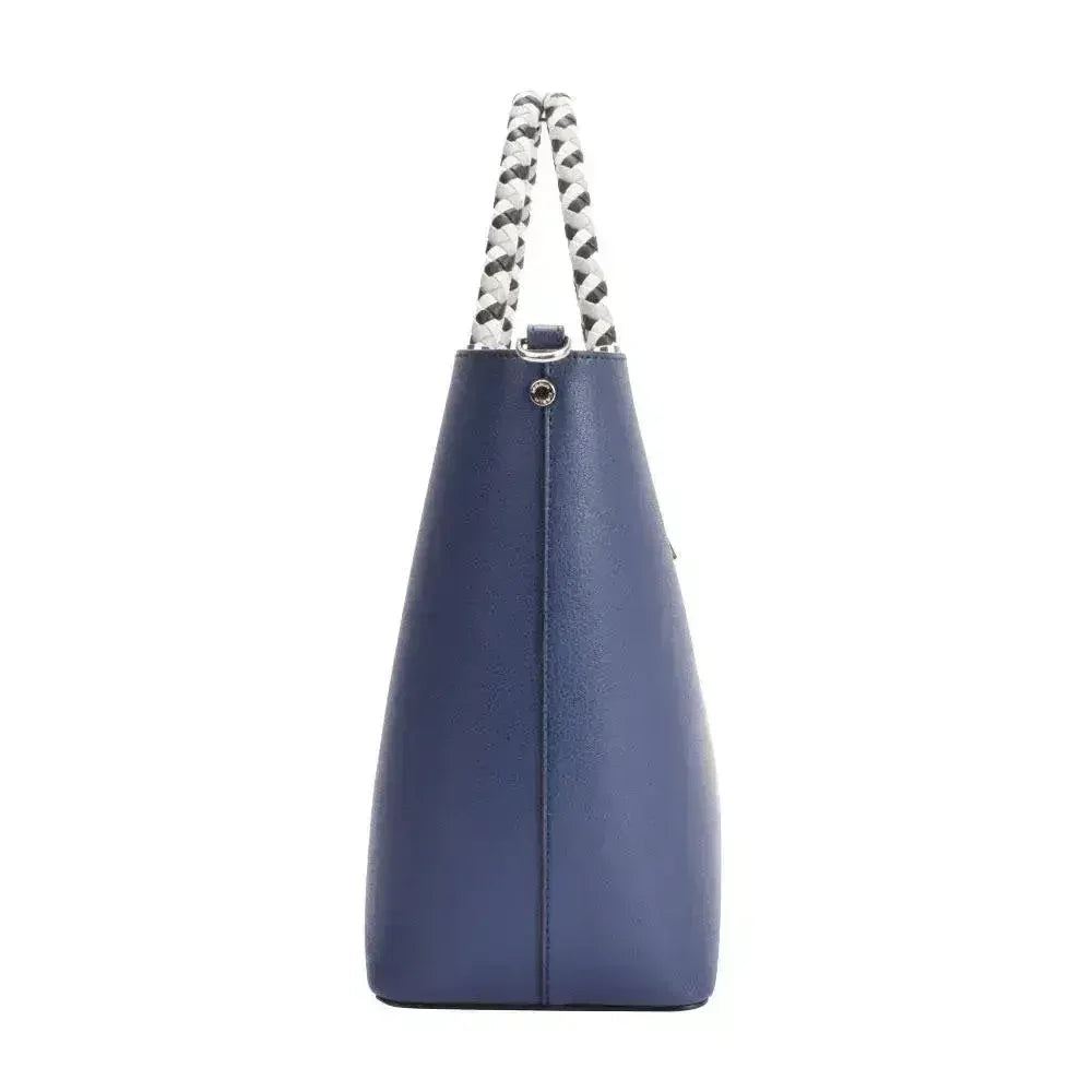 Sac à main de luxe en cuir lisse pour femme Maria Carla