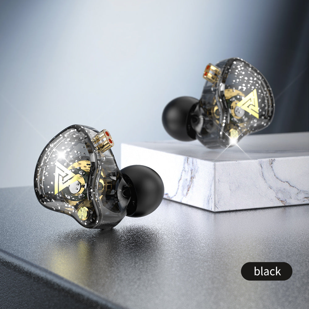 Casque supra-auriculaire sans fil V5.0 HD Stéréo avec micro, suppression passive du bruit, 9 heures d'autonomie pour le sport/la course QKZ AK6 MAX Écouteurs intra-auriculaires stéréo basses, filaires, suppression du bruit, étanches avec microphone