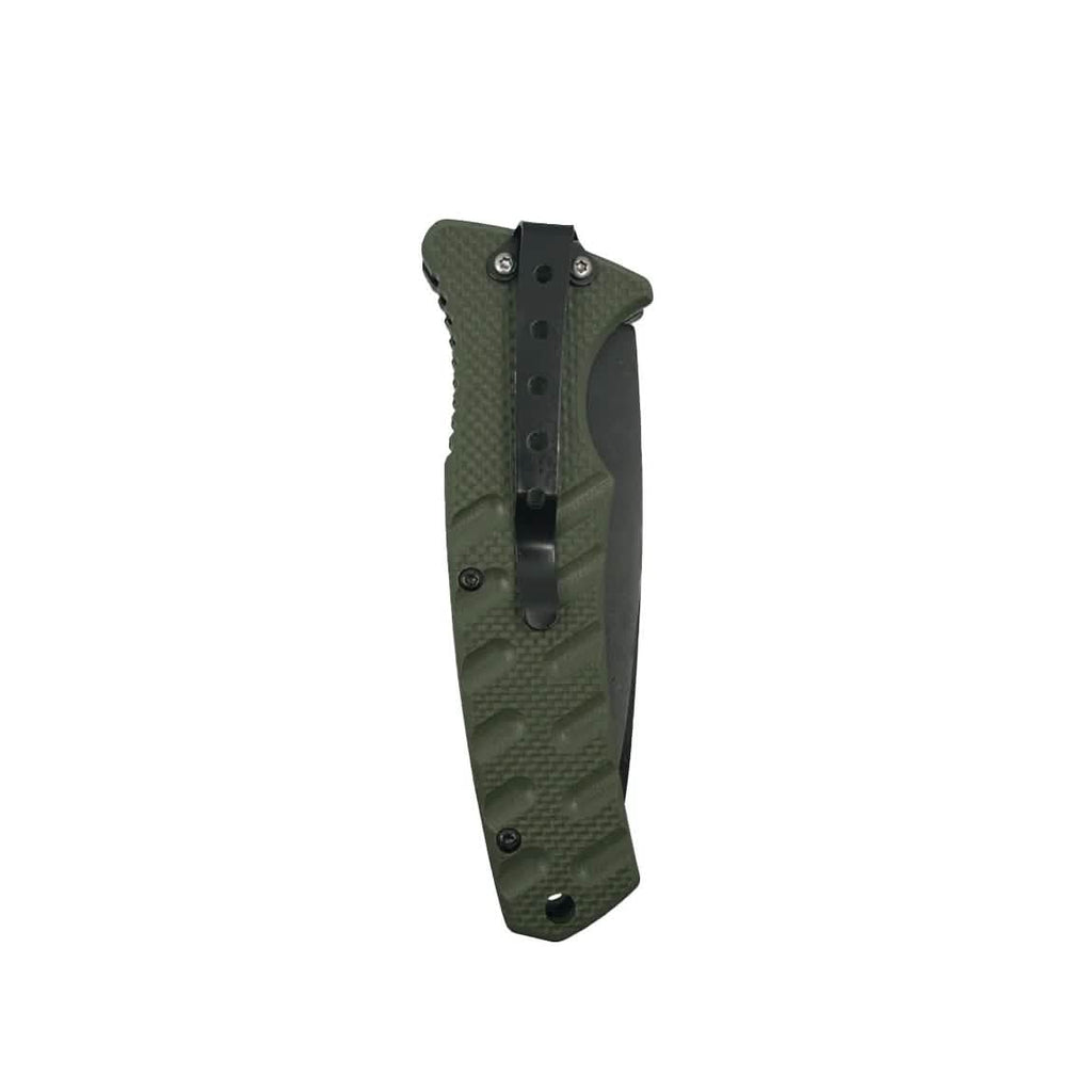 Lot de 2 : Couteau automatique à ouverture assistée de 12 cm avec lame Tanto