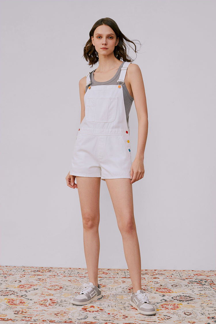Short à bretelles Rainbow HJ109