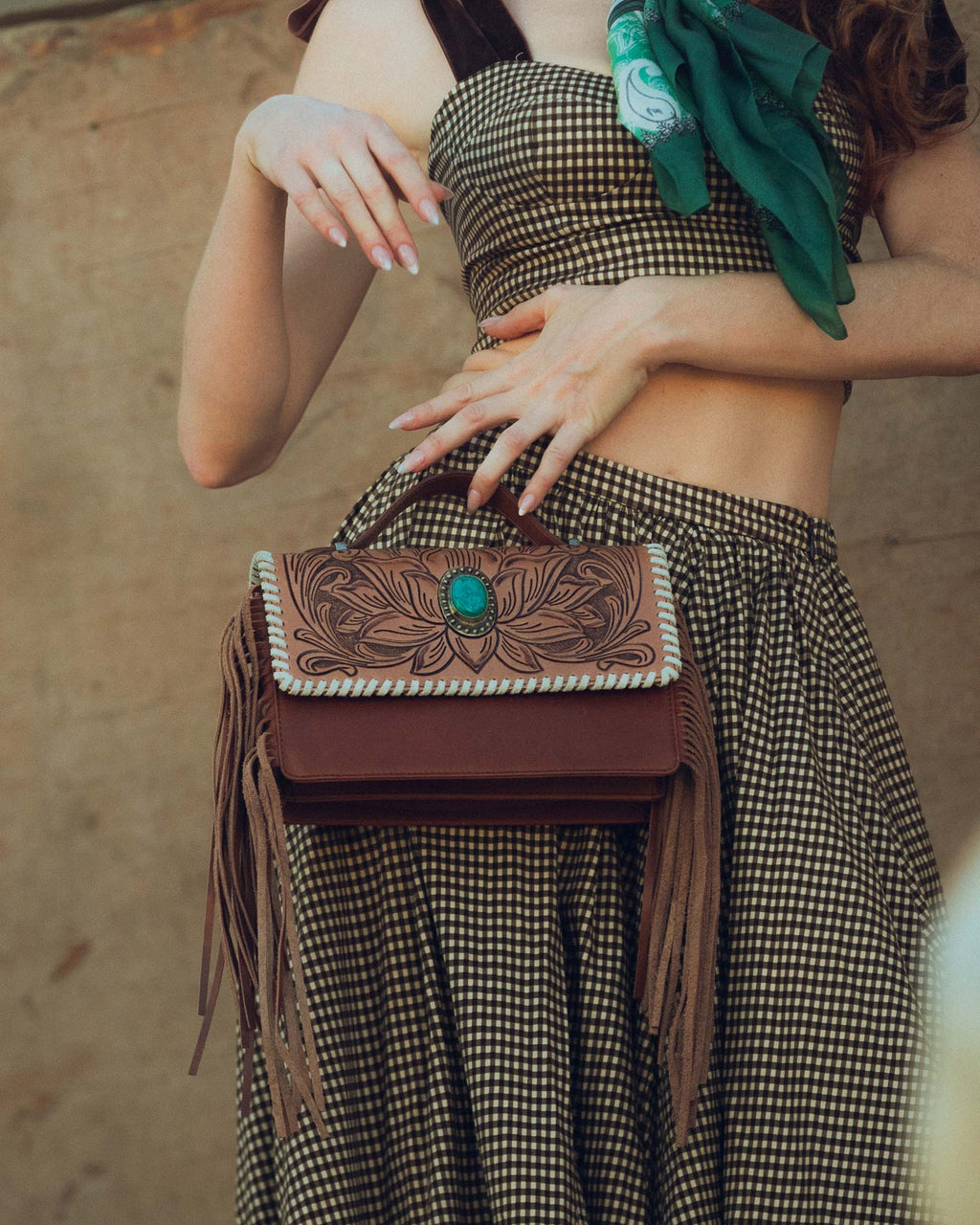 Sac à main Loyal West Saddle Luxe