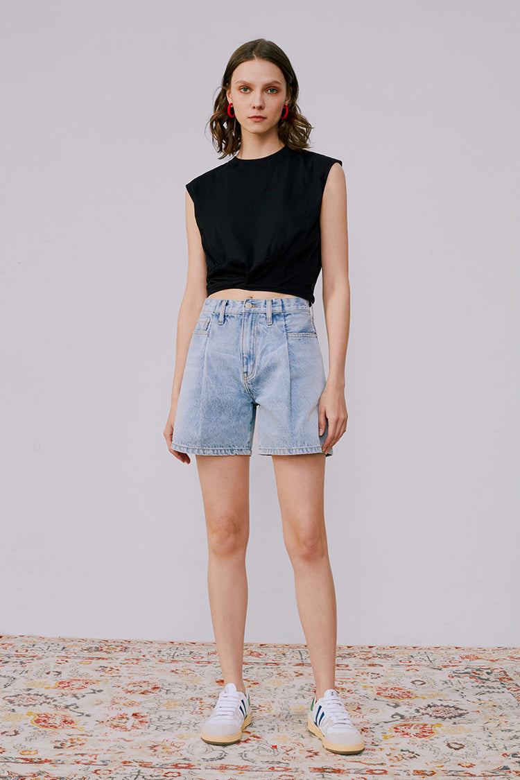Le short plissé amusant HJ117