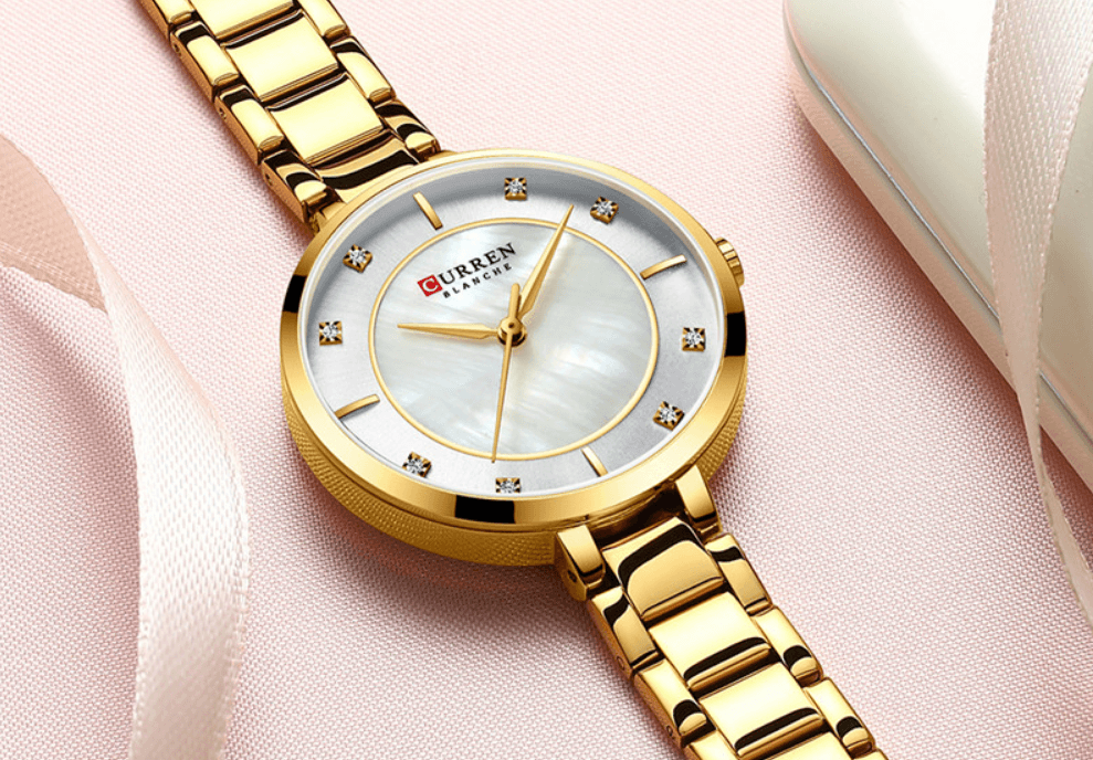 Montre Femme  Quartz Analogique  Montres Décontractées Tendance  Étanche Design Excellent Cadeau Parfait Pour Elle