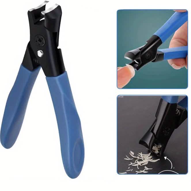 Coupe-ongles robuste de grande taille pour ongles épais