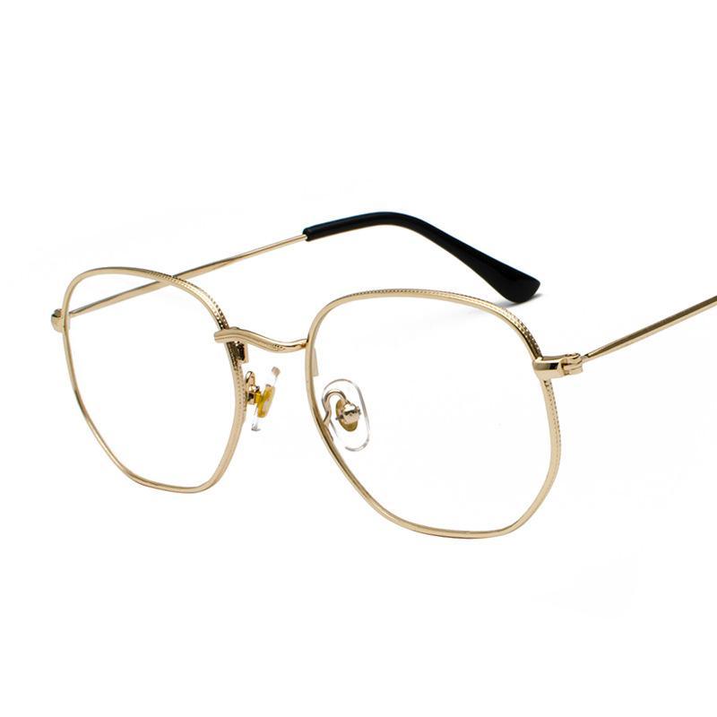 Lunettes de soleil unisexes pour femmes et hommes, vintage, rétro et modernes, monture carrée en métal, pilote miroir classique, avec protection UV400