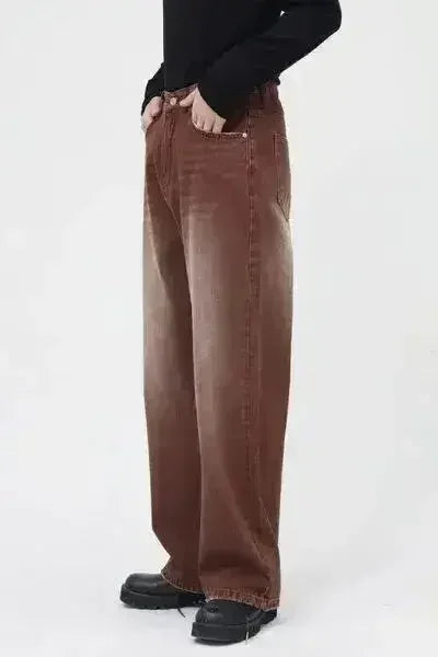 Jean large droit avec poches