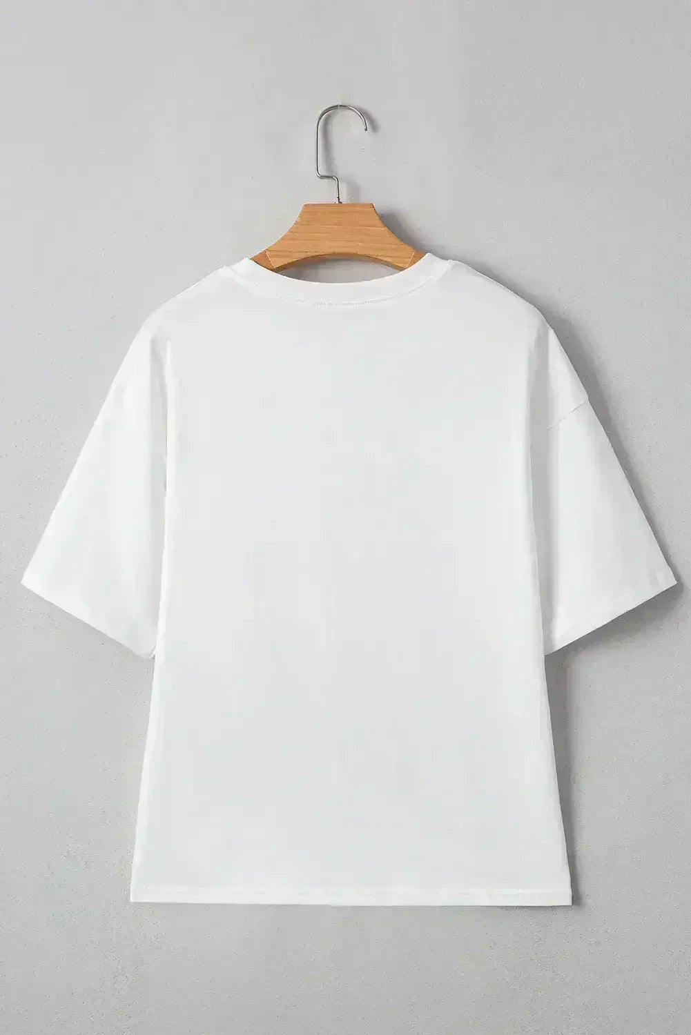 T-shirt col rond graphique White Flag Bow