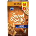 Barres granola aux amandes sucrées et salées Kroger, 18 unités