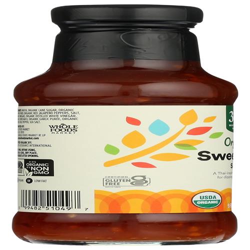 Whole Foods Market, Sauce Chili Douce Bio, 9 Fz