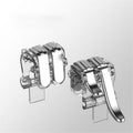Manette de jeu mobile pour manette de tir et de visée, bouton, contrôleur léger pour téléphone, manette de jeu portable, accessoires de jeu pour téléphone