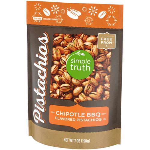 Simple Truth Pistaches saveur barbecue chipotle 7 oz