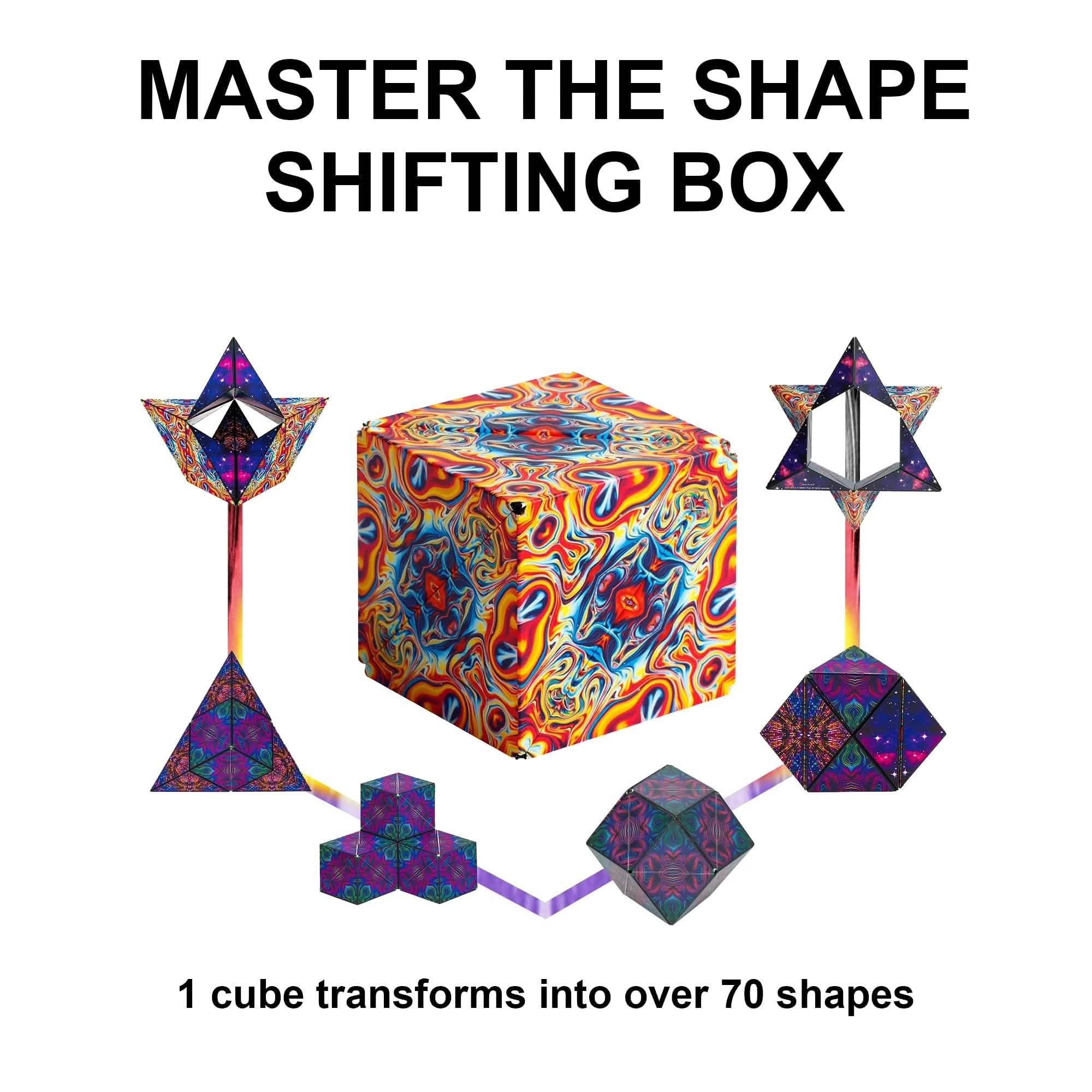Cube Magique Magnétique 3D Modulable