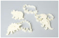 Moule à biscuits dinosaures 3D, emporte-pièces dinosaures, moule à dessin animé, outils de décoration de gâteaux, moules en silicone pour la cuisson de desserts, moules à biscuits fossiles dinosaures pour la cuisine