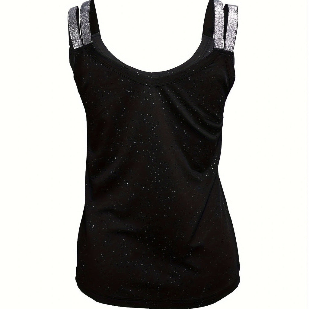 Caraco à sequins pour femme