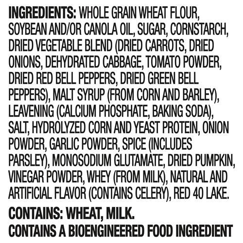 Biscuits salés Ritz Toasted Chips saveur légumes, idéal pour vos soirées, 230 g